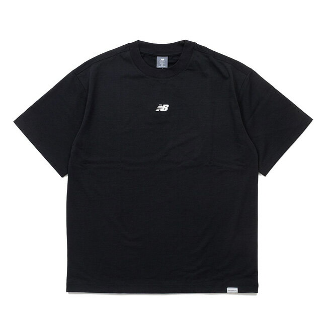 樂天商城 - ★New Balance ニューバランス グラフィックTシャツ BK MT6145W6 【 トップス 半袖 オーバーサイズ ゆったりシルエット 吸湿 速乾 スポーツ アウトドア 】【メール便・代引不可】
