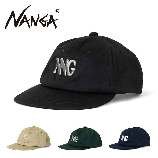 樂天商城 - ★NANGA ナンガ COTTON TWILL NNG LOGO CAP コットンツイルNNGロゴキャップ N2600-3A066A 【 帽子 ベースボールキャップ アウトドア キャンプ サイズ調整可 】