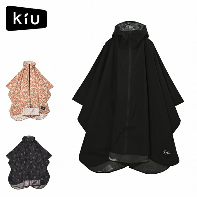 【スーパーセール限定クーポン配布中】★KiU キウ Rainponcho-2ND レインポンチョ-2ND K405 【 雨具 レインウェア ダブルジップ仕様 防水 はっ水 フェス 散歩 スポーツ観戦 キャンプ アウトドア 】