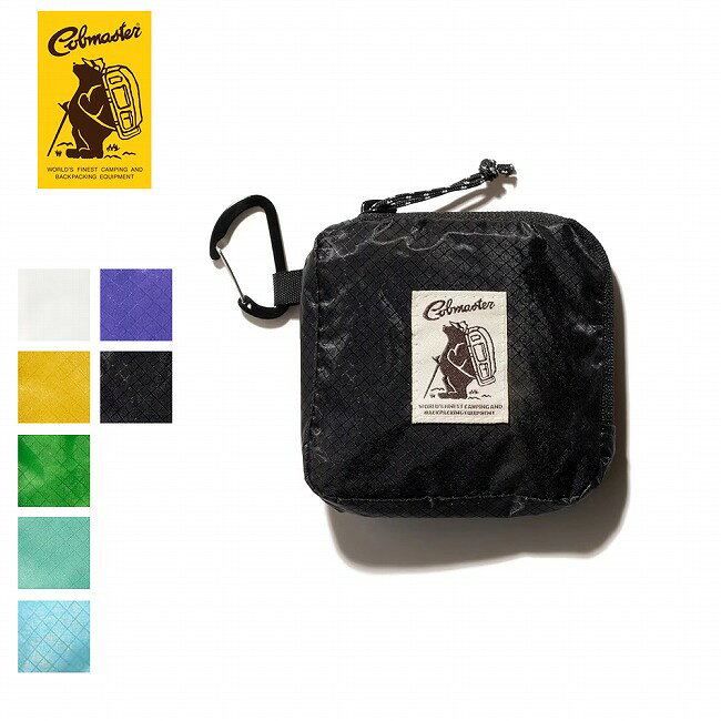 ★COBMASTER コブマスター COB-CR L ZIP WALLET Lジップウォレット 81021200 【 財布 収納 ポーチ 雑貨 小物入れ コインケース カラビナ付 防水 耐久 軽量 キャンプ アウトドア 】【メール便・代引不可】