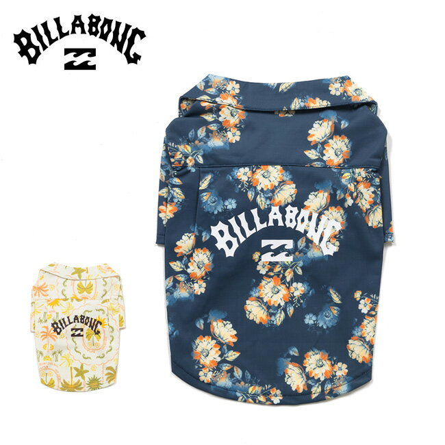 【3/20 20時〜3/26 1時59分限定クーポン配布中】★BILLABONG ビラボン Aloha Dog Shirt アロハドッグシャツ BG013984D 【 犬用品 服 散歩 半袖 ウェア アウトドア キャンプ 】【メール便・代引不可】