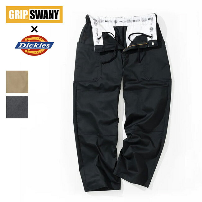 Rakuten - ★GRIPSWANY×Dickies グリップスワニー×ディッキーズ FIELD EASY WORK PANTS フィールドイージーワークパンツ 261M40GS02 【 ボトムス ズボン コラボ ストレッチ 耐久 グローブポケット キャンプ アウトドア 】