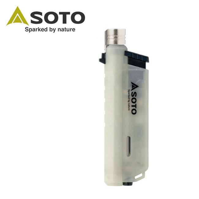 ★SOTO ソト スライドガストーチ ルミナスブルー ST-487LUBL 【 バーナー 着火 火起こし 焚き火 BBQ キャンプ アウトドア 】【メール便・代引不可】