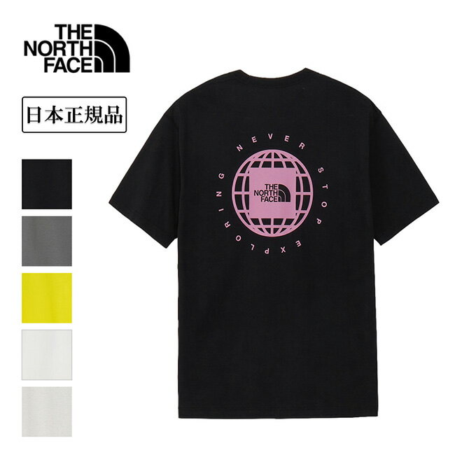 Rakuten - ★THE NORTH FACE ザ・ノース・フェイス S/S GEO Square Logo Tee ショートスリーブジオスクエアロゴティー NT32633 【 トップス 半袖 Tシャツ 綿 コットン キャンプ アウトドア 】【メール便・代引不可】