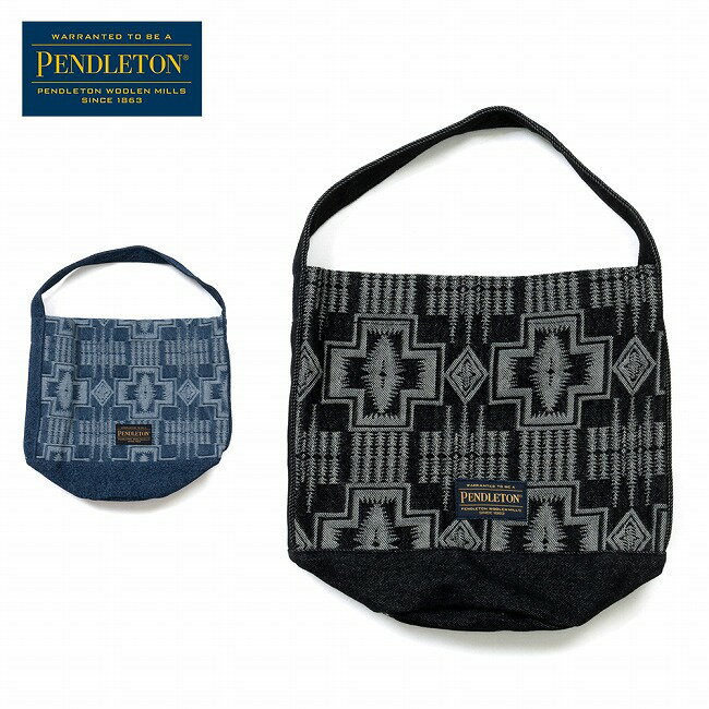 Rakuten - ★PENDLETON ペンドルトン Jaquard Denim Totebag ジャガードデニムトートバッグ PDT-000-261005 【 カバン 手提げ サブバッグ ランチ お出かけ アウトドア キャンプ 】