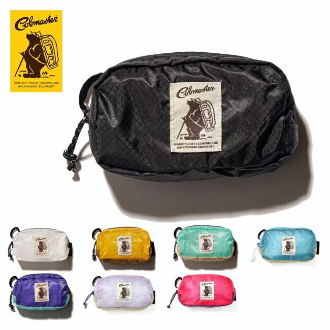 ★COBMASTER コブマスター COB-CR SQUARE POUCH S スクエアポーチS 81020600 【 お出かけ 旅行 雑貨 ケース 防水 軽量 小物 コ...