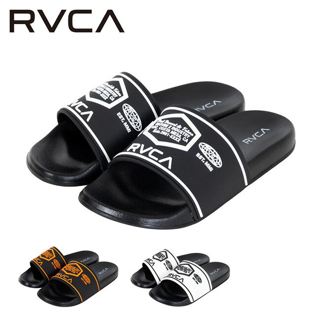 ★RVCA ルーカ Hex Logo Sandal ヘックスロゴサンダル BG041908 【 シャワーサンダル レジャー ビーチ 川 海 釣り アウトドア キャンプ 】