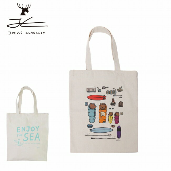 樂天商城 - 【6/4 20:00〜6/11 1:59限定クーポン配布中】★JONAS CLAESSON ジョナスクレアッソン Tote Bag トートバッグ JC-2026SS-10/JC-2026SS-11 【 カバン 肩掛け キャンプ アウトドア 】【メール便・代引不可】