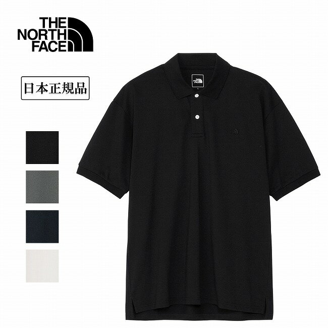 Rakuten - ★THE NORTH FACE ザ・ノース・フェイス S/S Any Part Polo ショートスリーブエニーパートポロ NT12637 【 トップス 半袖 シャツ UVカット 抗菌 防臭 アウトドア 日本正規品 】