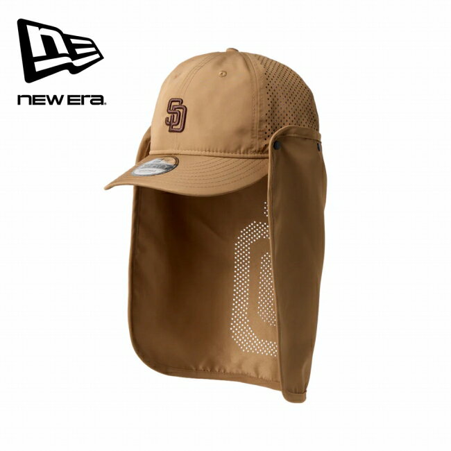 Rakuten - ★NEWERA ニューエラ 9THIRTY Pro Light サンディエゴ・パドレス カーキ 14774405 【 帽子 キャップ 日除け サンシェード 軽量 撥水 クロスストラップ ニューエラアウトドア ユニセックス サイズ調整 アウトドア 】