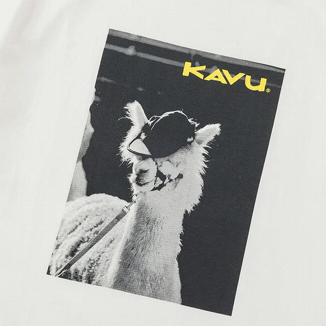 ★KAVU カブー PhotoTee Strap Cap フォトTシャツストラップキャップ 19822433 【 トップス 半袖 コットン 綿 アウトドア 】【メール便・代引不可】