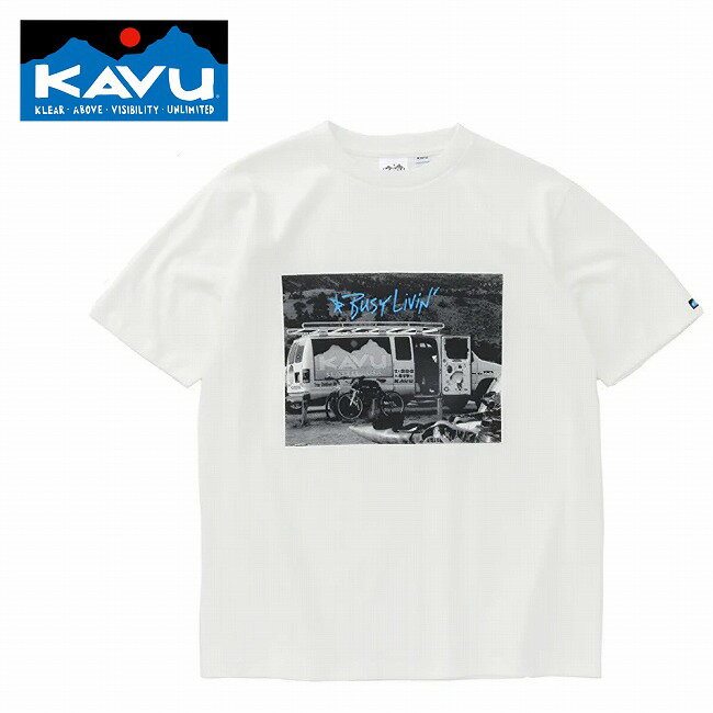 樂天商城 - 【6/4 20:00〜6/11 1:59限定クーポン配布中】★KAVU カブー PhotoTee Car フォトTシャツカー 19822434 【 トップス 半袖 コットン 綿 タウンユース レジャー アウトドア 】【メール便・代引不可】