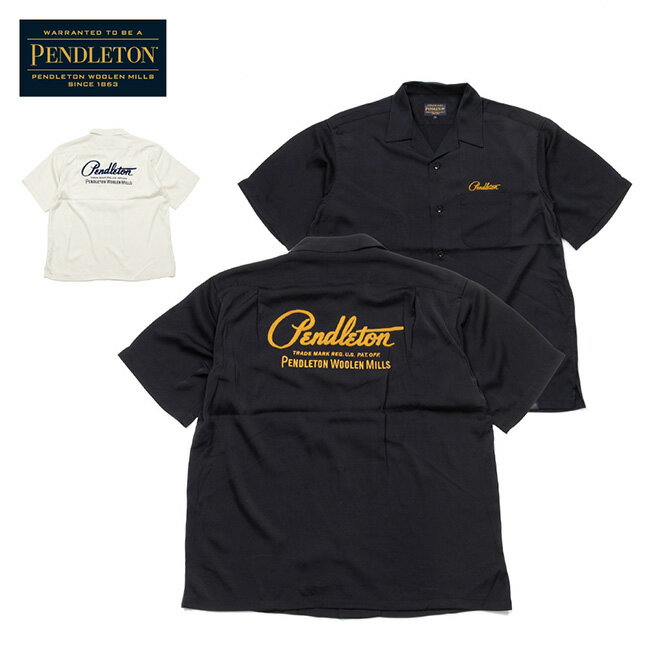 Rakuten - ★PENDLETON ペンドルトン Logo EMB Shirt S/S ロゴEMBシャツショートスリーブ 6275-4018 【 トップス 半袖 刺繍 アウトドア 】