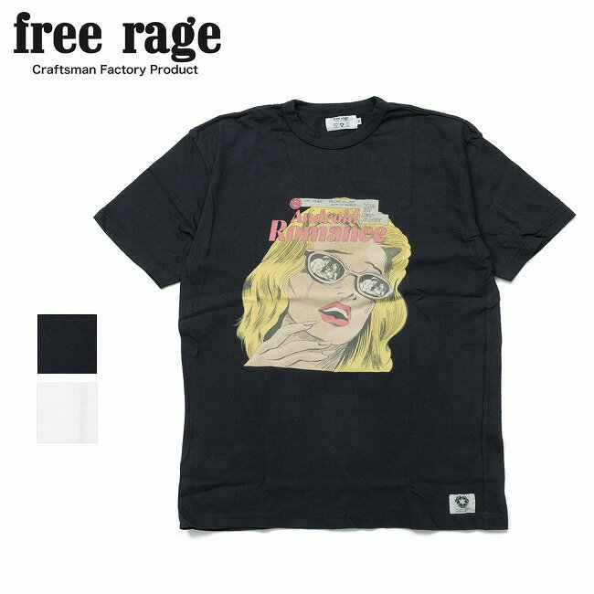 樂天商城 - ★free rage フリーレイジ リサイクルコットン半袖Tee(Analog Comics) 226AC820C 【 トップス ショートスリーブ 綿 コットン アウトドア 】【メール便・代引不可】