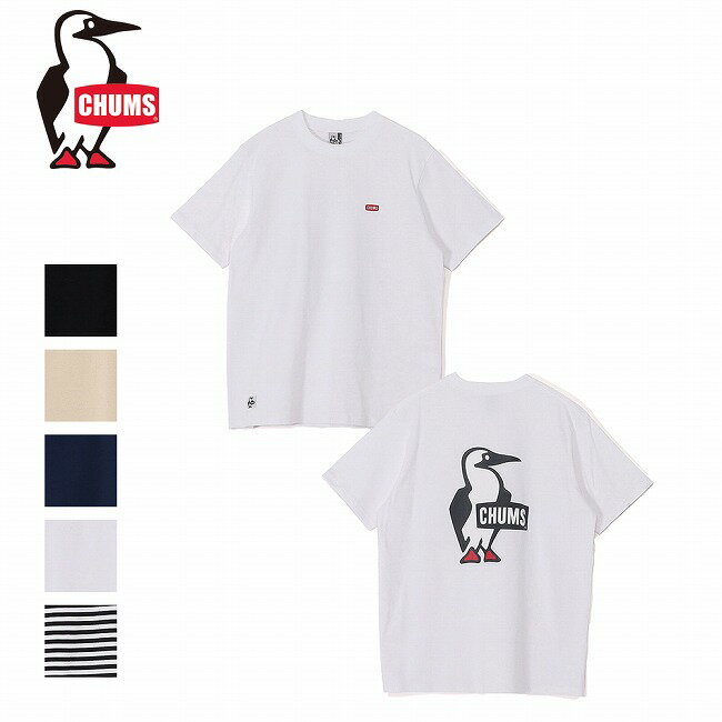 樂天商城 - 【6/4 20:00〜6/11 1:59限定クーポン配布中】★CHUMS チャムス Booby Logo T-Shirt ブービーロゴTシャツ CH01-2737 【 トップス コットン 綿 耐久 中厚地 アウトドア 】【メール便・代引不可】