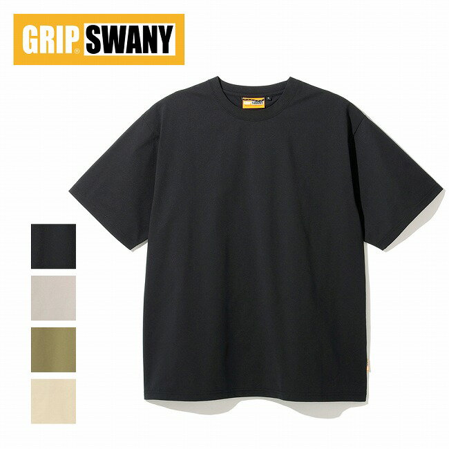 樂天商城 - 【6/4 20:00〜6/11 1:59限定クーポン配布中】★GRIP SWANY グリップスワニー GS AIRFLOW REGULAR TEE GSエアーフローレギュラーティー GSMCT-112 【 Tシャツ トップス ショートスリーブ 半袖 ポリエステル キャンプ アウトドア 】【メール便・代引不可】