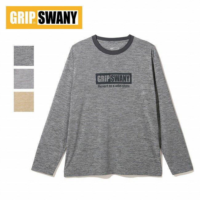樂天商城 - 【6/4 20:00〜6/11 1:59限定クーポン配布中】★GRIP SWANY グリップスワニー GS DRY LS TEE 2.0 GSドライロングスリーブティー2.0 GSMCT-169 【 トップス 長袖 ロンT UVカット 速乾 キャンプ アウトドア 】【メール便・代引不可】