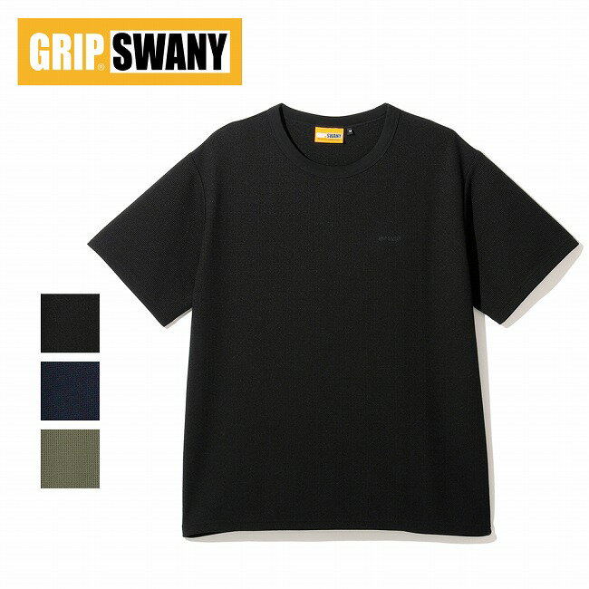 樂天商城 - ★GRIP SWANY グリップスワニー VERSATILE WAFFLE TEE バーサタイルワッフルティー GSUCT-129 【 トップス Tシャツ 半袖 UVカット 吸水 速乾 キャンプ アウトドア 】【メール便・代引不可】