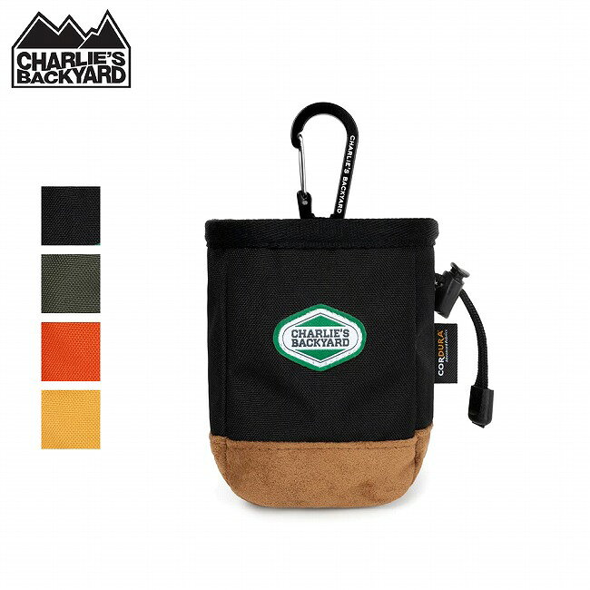 メーカー希望小売価格はメーカーカタログに基づいて掲載していますSpec ブランド名 CHARLIE’S BACKYARD チャーリーズバックヤード 商品名 TOWN CORDURA TREAT BAG タウンコーデュラトリートバッグ メーカー型番 サイズ 口径：9cm※メーカーサイズ参照 カラー BLACKKHAKIORANGEYELLOW 詳細 &nbsp; 軽量でありながら優れた耐久性を持つコーデュラ生地で作られたおやつ袋です。愛犬とのちょっとしたお散歩やトレーニングにぴったりのサイズで、コーデュラ生地の特性上、引っかき傷や摩耗、摩擦による傷にもとても強いです。----------------------------------【素材】表地：CORDURA(ポリエステル)裏地：ポリエステル ------------------------------------------------------------ ※モニタやPC環境等により実物と多少色合いが異なって見える場合もございます。 ※外箱がある商品につきましては生産、運搬の過程上、商品の箱(外箱)に多少の汚れや、破れ等が生じる場合がございます。 予めご了承の上お買い求め頂きます様、よろしくお願いいたします。 ※パターン生地を使用している商品によってはパターン位置に個体差がございます。予めご了承下さい。 ※一部商品画像にメーカー提供画像を使用している商品もございますので、仕様が予告なく変更される場合がございます。 ※複数のショッピングモールで同時販売しておりますので、在庫切れになってしまう場合がございます。 厳重に注意し在庫システムで管理を行っておりますが、お買い上げいただいた商品が品切れになってしまう場合がございます。 また、人気商品に関しましても複数のお客様が一度に購入を行い、在庫の反映が間に合わずご購入できてしまう場合がございます。 その際はお客様には必ずご連絡をさせていただきますが、万が一入荷予定がない場合はキャンセルさせていただく場合がございます。 大変申し訳ございませんがあらかじめご了承ください。 ※メール便発送対象商品に関しましては、メール便規定料金にてお送りします。 ※ガス缶などをご使用いただく商品の場合、同メーカーのものをご使用いただくことを推奨しております。 製品不良などが起こった場合、保証対象外となる場合がございます。 ------------------------------------------------------------