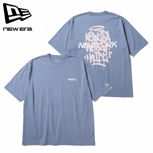 樂天商城 - 【6/4 20:00〜6/11 1:59限定クーポン配布中】★NEWERA ニューエラ 半袖 オーバーサイズド コットン Tシャツ Tagging スレート 14856665 【 トップス ショートスリーブ 綿 アウトドア ユニセックス 】【メール便・代引不可】
