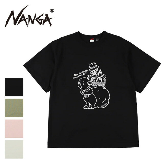 樂天商城 - ★NANGA ナンガ ECO HYBRID BHUV TEE エコハイブリッドブブTシャツ N2610-1M055Z 【 トップス 半袖 ピボットスリーブ タウンユース アウトドア 】【メール便・代引不可】