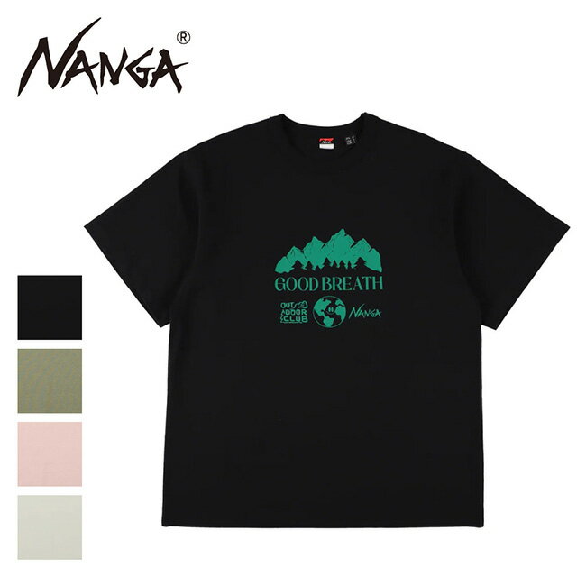 Rakuten - 【6/4 20:00〜6/11 1:59限定クーポン配布中】★NANGA ナンガ ECO HYBRID GOOD BREATH TEE エコハイブリッドグッドブレスTシャツ N2610-1M056Z 【 トップス 半袖 ピボットスリーブ タウンユース アウトドア 】【メール便・代引不可】