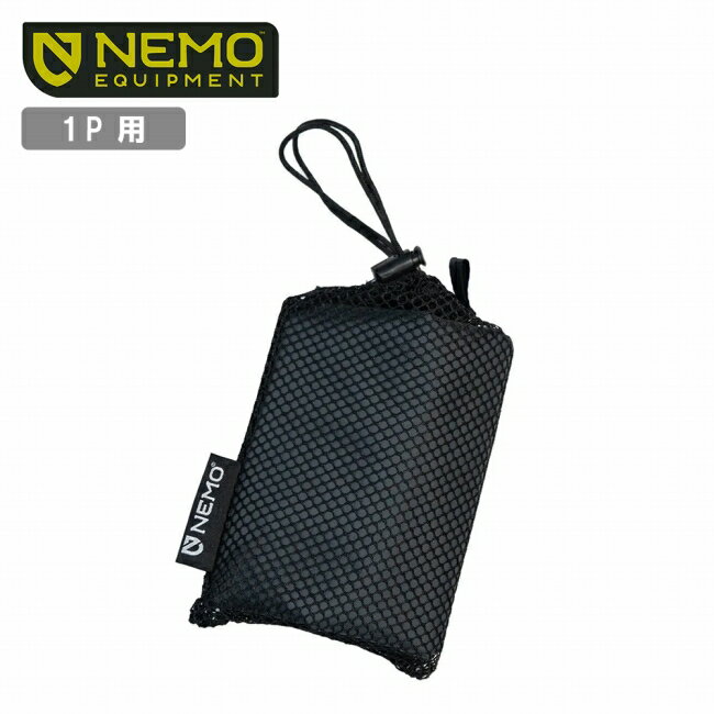 ★NEMO Equipment ニーモ イクイップメント Tani 1P Footprint タニ1Pフットプリント NEM418-006025-GRY001 【 グランドシート テントマット 防水 1人用 キャンプ アウトドア 】【メール便 代引不可】