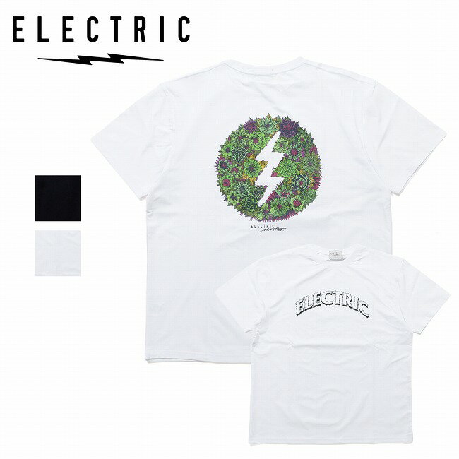 樂天商城 - 【6/4 20:00〜6/11 1:59限定クーポン配布中】★ELECTRIC エレクトリック BOTANICAL DRY S/S TEE ボタニカルドライショートスリーブティー E26MT02 【 トップス Tシャツ 半袖 キャンプ アウトドア 吸湿速乾 接触冷感 】【メール便・代引不可】