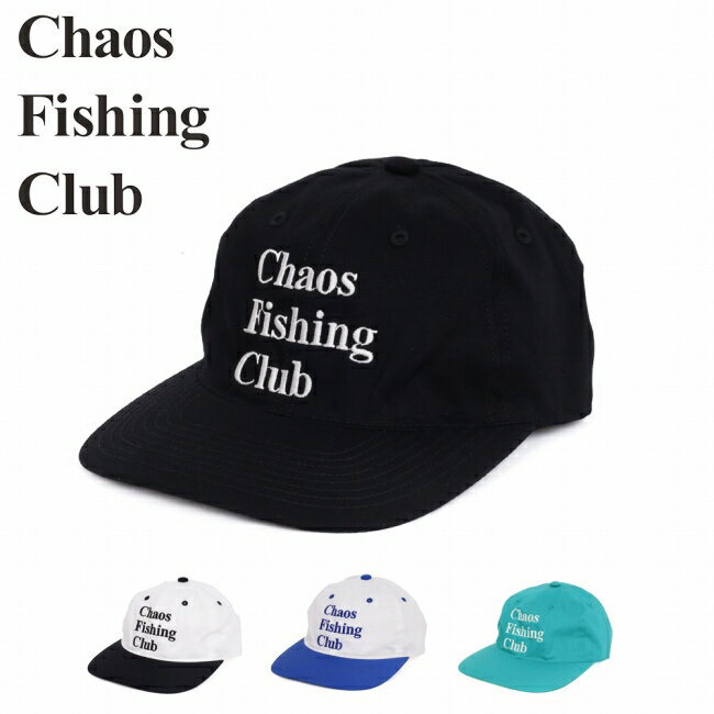 Rakuten - ★Chaos Fishing Club カオスフィッシングクラブ Logo Cap ロゴキャップ CFC-26SS-CAP01 【 帽子 日除け ベースボールキャップ サイズ調整 コットン 綿 タウンユース キャンプ アウトドア 】