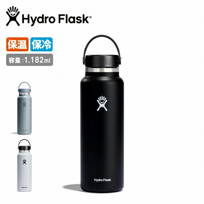 樂天商城 - 【6/4 20:00〜6/11 1:59限定クーポン配布中】★Hydro Flask ハイドロフラスク Hydration 40oz Wide Mouth ハイドレーション40ozワイドマウス 890115 【 ボトル 水筒 真空断熱 保温 保冷 大容量 アウトドア 】