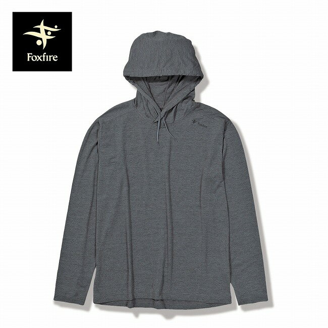 樂天商城 - 【6/4 20:00〜6/11 1:59限定クーポン配布中】★Foxfire フォックスファイヤー SCプルオーバーフーディ 5215593 【 トップス 長袖 キャンプ アウトドア パーカー 防虫 吸汗速乾 UVカット 】