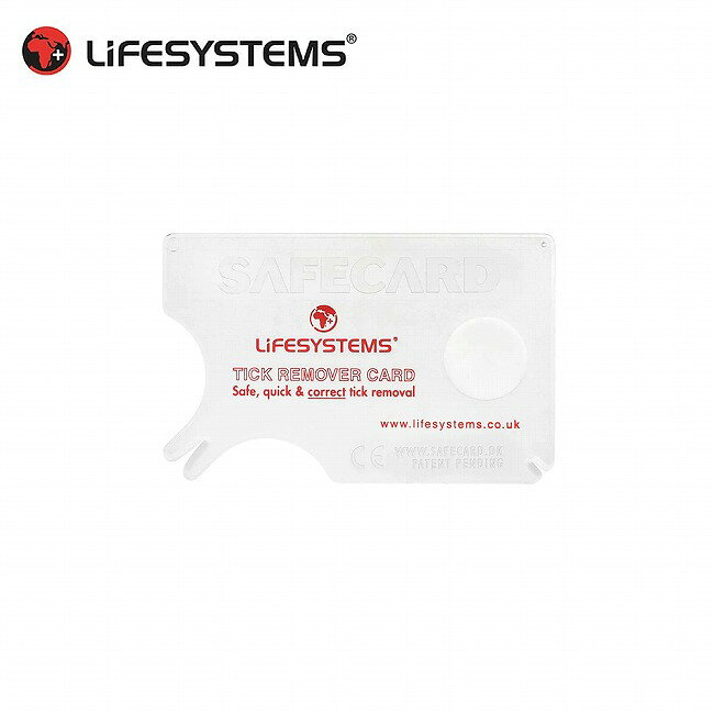 ★LiFESYSTEMS ライフシステム ティックリムーバーカード L34020 【 ダニ 虫さされ ...
