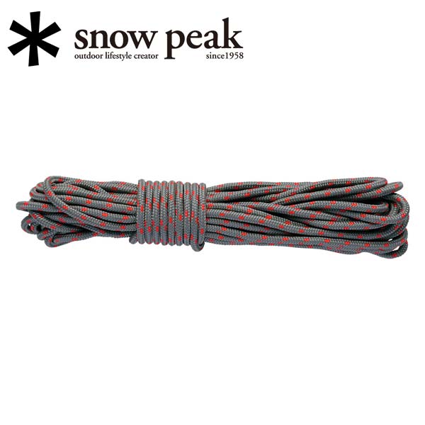 【2/19-23限定クーポン配布中】★Snow Peak スノーピーク グレーロープPro 3mm 10mカット AP-020 【 テ..