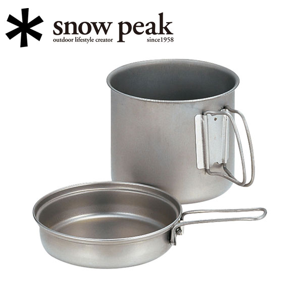 【ブラックフライデー限定クーポン配布!】★Snow Peak スノーピーク トレック 1400 SCS-009 【 クッカー フライパン 調理 料理 BBQ キ...