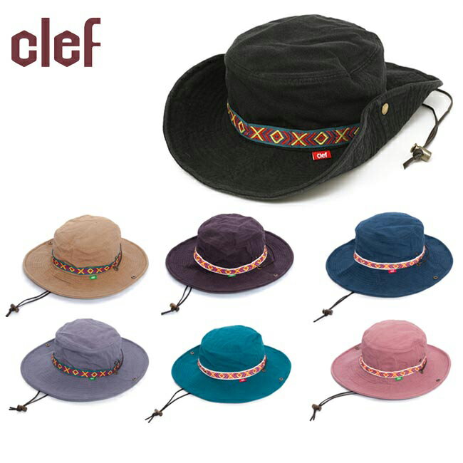 クレ 帽子 メンズ ★clef クレ ADVENTURE HAT MEX アドベンチャーハットメックス RB3321 【 帽子 ハット 吸水速乾 UVカット フェス アウトドア キャンプ 】