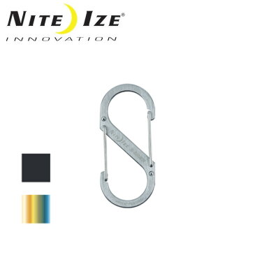 ★NITE-IZE ナイトアイズ S-BINER ステンレススチール No4 エスビナー SB4-03-01/SB4-03-11/SB4-03-07 【日本正規品/カラビナ/アウトドア/キーホルダー/アクセサリー】【メール便・代引不可】