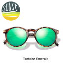 SUNSKI　サンスキ サングラス Dipseas ディプシーズ/Tortoise Emerald SUN-DS-TEM 【雑貨】【サングラス】偏光レンズ　ミラーレンズ 【clapper】