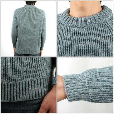 ケリーウーレンミルズ Kerry Woollen Mills セーター Fisherman Rib Crew Neck LITE 【服】ニットウール 冬物 暖か 丸首 クルーネック