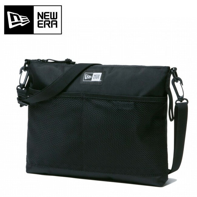樂天商城 - ★NEWERA ニューエラ SACOCHE BLK サコッシュ ブラック 11787069 【 アウトドア 鞄 肩掛け 】【メール便・代引不可】