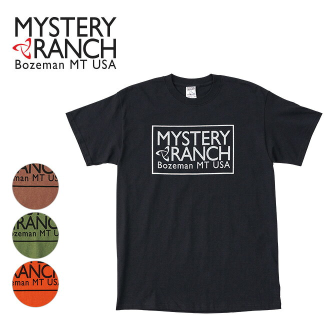 【7月1日限定　楽天カード使用&エントリーでP最大10倍】★ MysteryRanch ミステリーランチ ボックスロゴTシャツ 19761338 【日本正規品/Tシャツ/アウトドア】【メール便・代引不可】