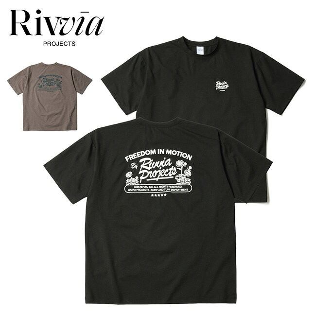 ★Rivvia PROJECTS リヴィアプロジェクツ FIVE STAR RASH S/S TEE ファイブスターラ...