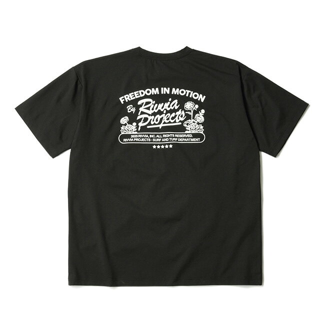 ★Rivvia PROJECTS リヴィアプロジェクツ FIVE STAR RASH S/S TEE ファイブスターラ...