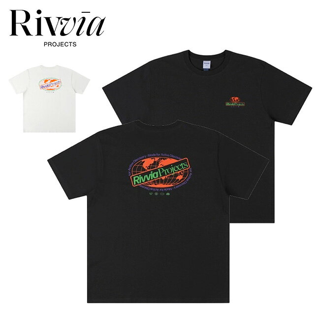 【クーポン配布中】★Rivvia PROJECTS リヴィアプロジェクツ GLOBAL PROJECTS T-SHIRT グローバルプロジェクトティーシャツ RTE-25112 【 トップス 半袖 Tシャツ 綿 コットン キャンプ アウトドア 】【メール便・代引不可】 clapper-10484167 Clapper パッケージ画像