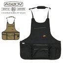 ★AS2OV アッソブ 305D WATER PROOF CORDURA APRON ウォータープルーフコーデュラエプロン 142000 【アウトドア/キャンプ/BBQ/ガーデニング】