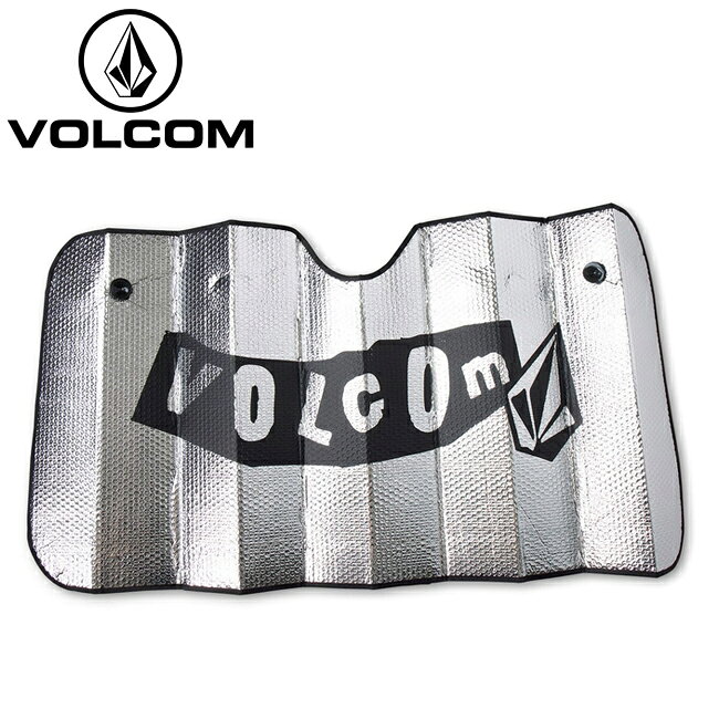 Rakuten - ★VOLCOM ボルコム JP PISTOL STONE SUNSHADE JPピストルストーンサンシェード SIL D67221JC 【 車 断熱 コンパクト アウトドア キャンプ 】
