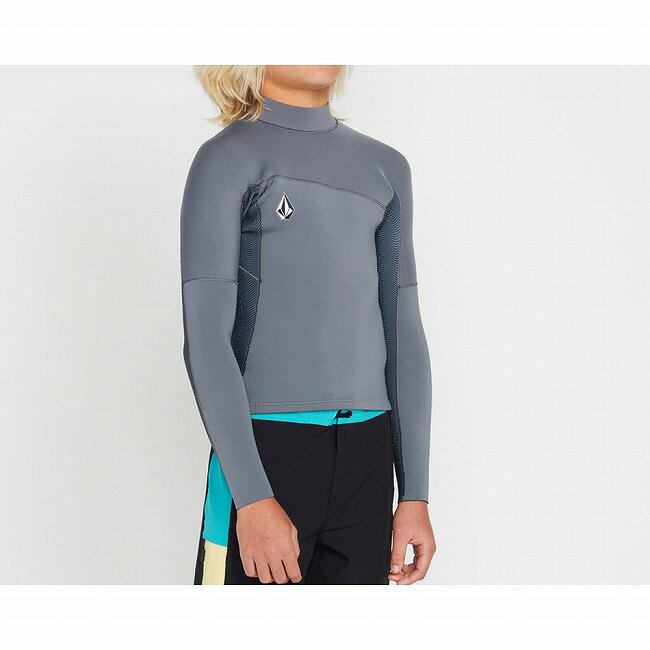★VOLCOM ボルコム Big Boys Modulator 2mm Long Sleeve Jacket Wetsuit ビッグボー...