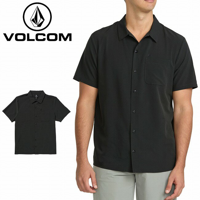 ★VOLCOM ボルコム Ridgestone Short Sleeve リッジストーンショートスリーブ STH A0412400 【 トップス 半袖 開襟 クラシックフィット ..