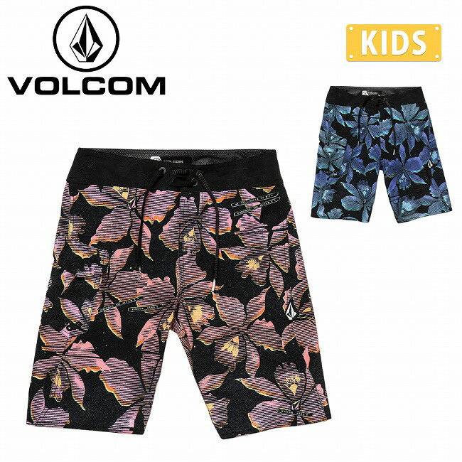 Rakuten - 【6/4 20:00〜6/11 1:59限定クーポン配布中】★VOLCOM ボルコム Big Boys Fauna Mod Trunks ビッグボーイズファウナモッドトランクス C0811933 【 キッズ 子ども ボトムス ショートパンツ 短パン 半パン アウトドア ボード 水遊び 】【メール便・代引不可】