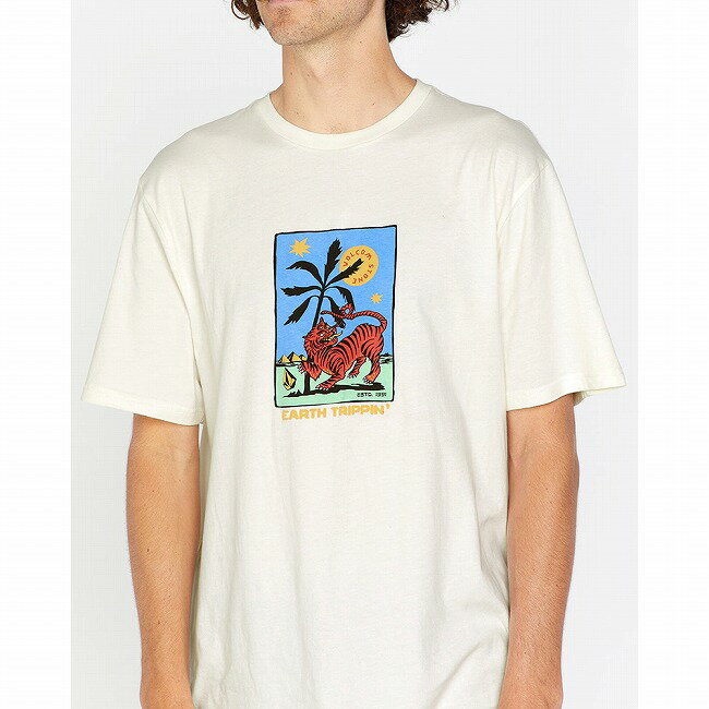 ★VOLCOM ボルコム Tarot Tiger Fty Short Sleeve Tee タロットタイガーFtyショートスリーブティー A5022401 【 トップス 半袖 Tシャツ アウトドア 】【メール便・代引不可】