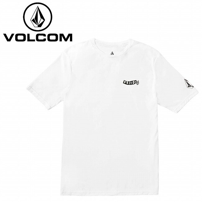メーカー希望小売価格はメーカーカタログに基づいて掲載していますSpec ブランド名 VOLCOM ボルコム 商品名 Pistol Surf Short Sleeve Tee ピストルサーフショートスリーブティー メーカー型番 A9112503 サイズ M：着丈約71.5　身幅約58　袖丈約24.5(単位：cm)※平置き採寸のため若干の誤差がある場合がございます。あらかじめご了承ください。 カラー WHT 詳細 &nbsp; 88%リサイクルポリエステル/12%ポリウレタン素材を使用したルーズフィットのラッシュガード。50+UV保護機能を備え、環境への配慮と快適さを両立。【特徴】・ルーズフィットラッシュガード・50+ UV保護機能----------------------------------【素材】リサイクルポリエステル88%、ポリウレタン12% ------------------------------------------------------------ ※モニタやPC環境等により実物と多少色合いが異なって見える場合もございます。 ※外箱がある商品につきましては生産、運搬の過程上、商品の箱(外箱)に多少の汚れや、破れ等が生じる場合がございます。 予めご了承の上お買い求め頂きます様、よろしくお願いいたします。 ※パターン生地を使用している商品によってはパターン位置に個体差がございます。予めご了承下さい。 ※一部商品画像にメーカー提供画像を使用している商品もございますので、仕様が予告なく変更される場合がございます。 ※複数のショッピングモールで同時販売しておりますので、在庫切れになってしまう場合がございます。 厳重に注意し在庫システムで管理を行っておりますが、お買い上げいただいた商品が品切れになってしまう場合がございます。 また、人気商品に関しましても複数のお客様が一度に購入を行い、在庫の反映が間に合わずご購入できてしまう場合がございます。 その際はお客様には必ずご連絡をさせていただきますが、万が一入荷予定がない場合はキャンセルさせていただく場合がございます。 大変申し訳ございませんがあらかじめご了承ください。 ※メール便発送対象商品に関しましては、メール便規定料金にてお送りします。 ※ガス缶などをご使用いただく商品の場合、同メーカーのものをご使用いただくことを推奨しております。 製品不良などが起こった場合、保証対象外となる場合がございます。 ------------------------------------------------------------